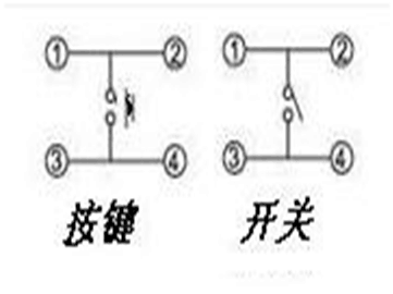 輕觸四腳開關如何焊接？