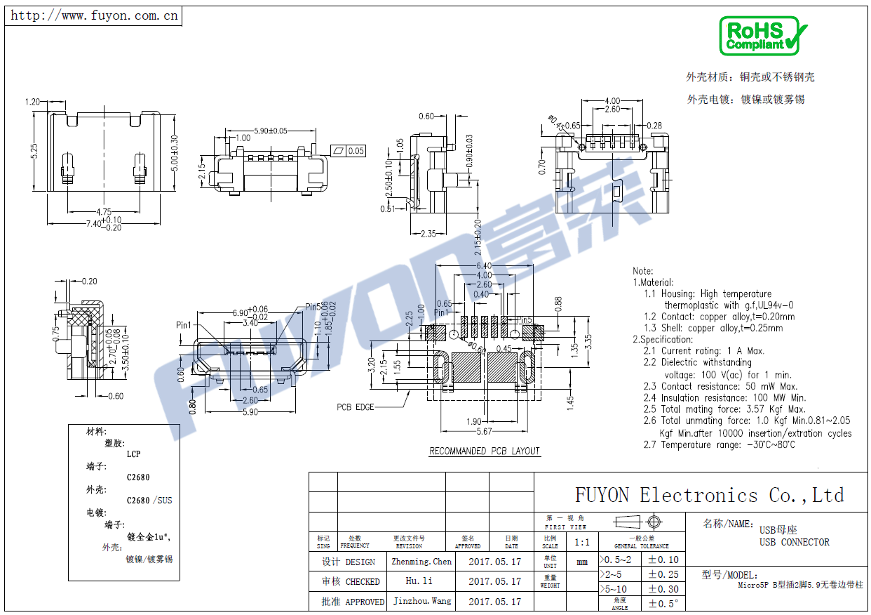 USB-M-5859A