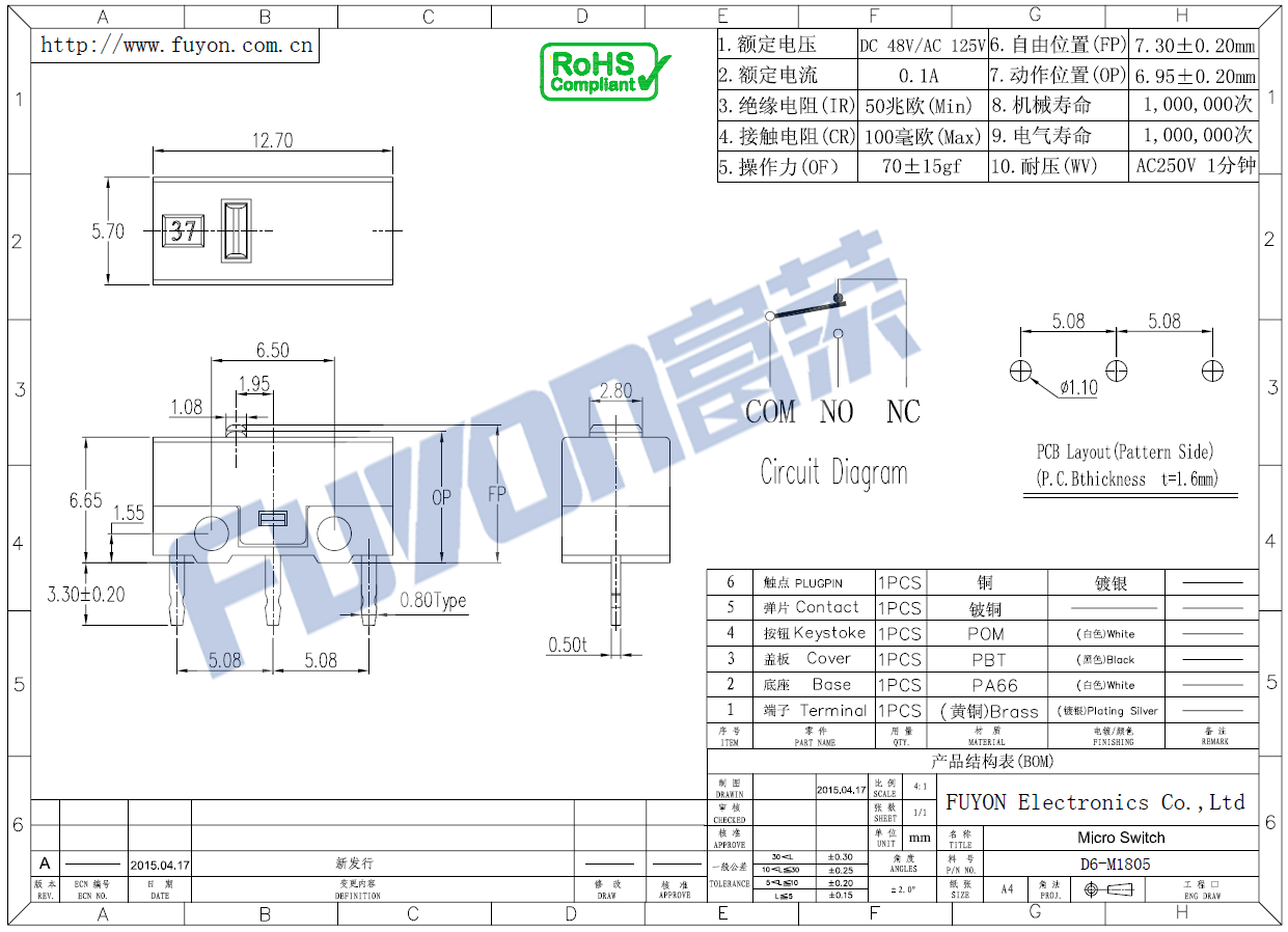 D6-M1805