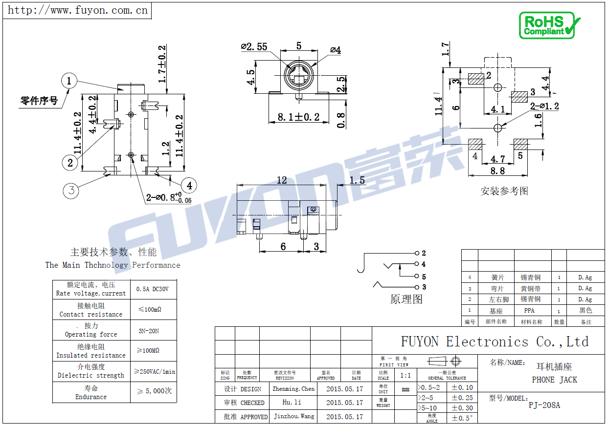 PJ-208A