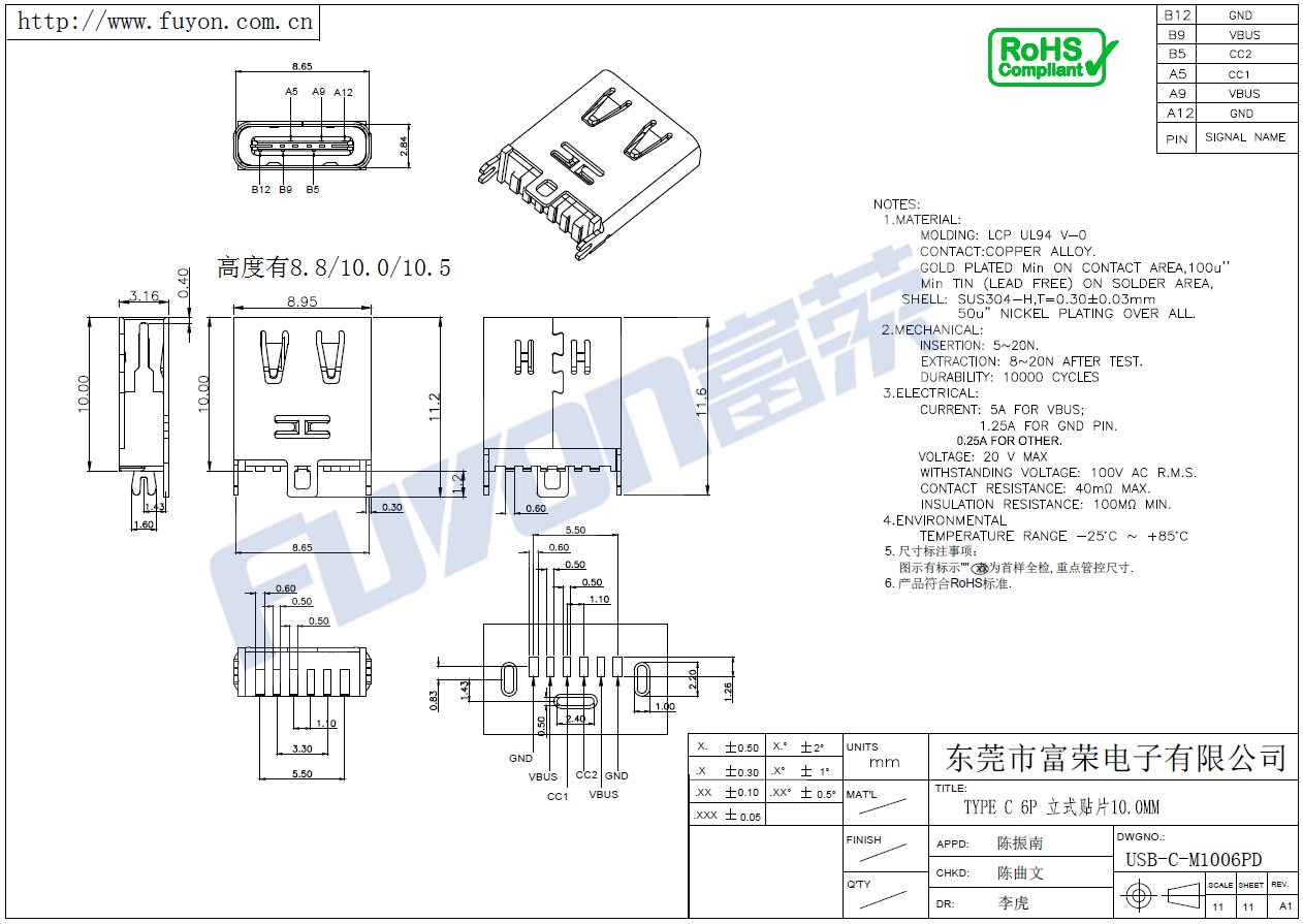 USB-C-M1006PD